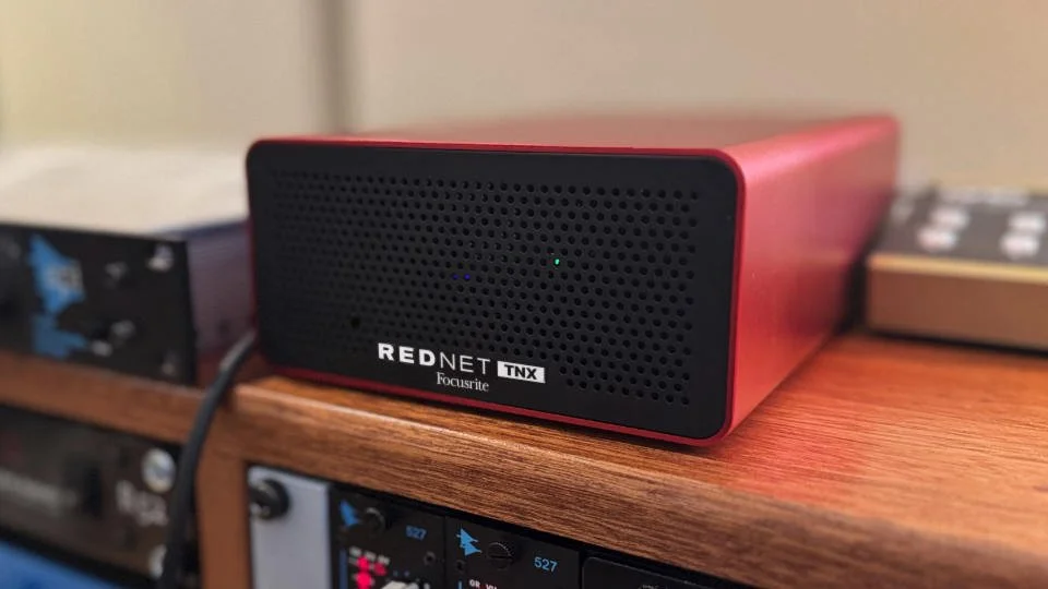 Focusrite RedNet TNX Review – A Serious Dante Interface for